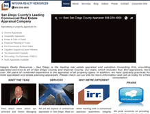 Tablet Screenshot of irrsandiego.com
